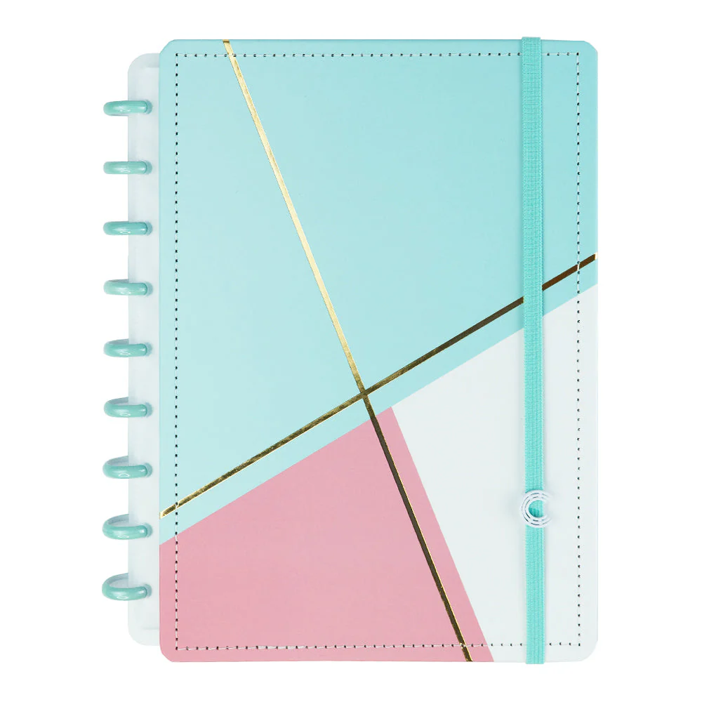 CADERNO-ACQUA-GLAM-Caderno-Inteligente-_-38371839 CADERNO INTELIGENTE ACQUA GLAM GRANDE CLAPPER - Imagem 1
