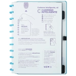 CADERNO INTELIGENTE ALL BLUE MEDIO CLAPPER - Imagem 2