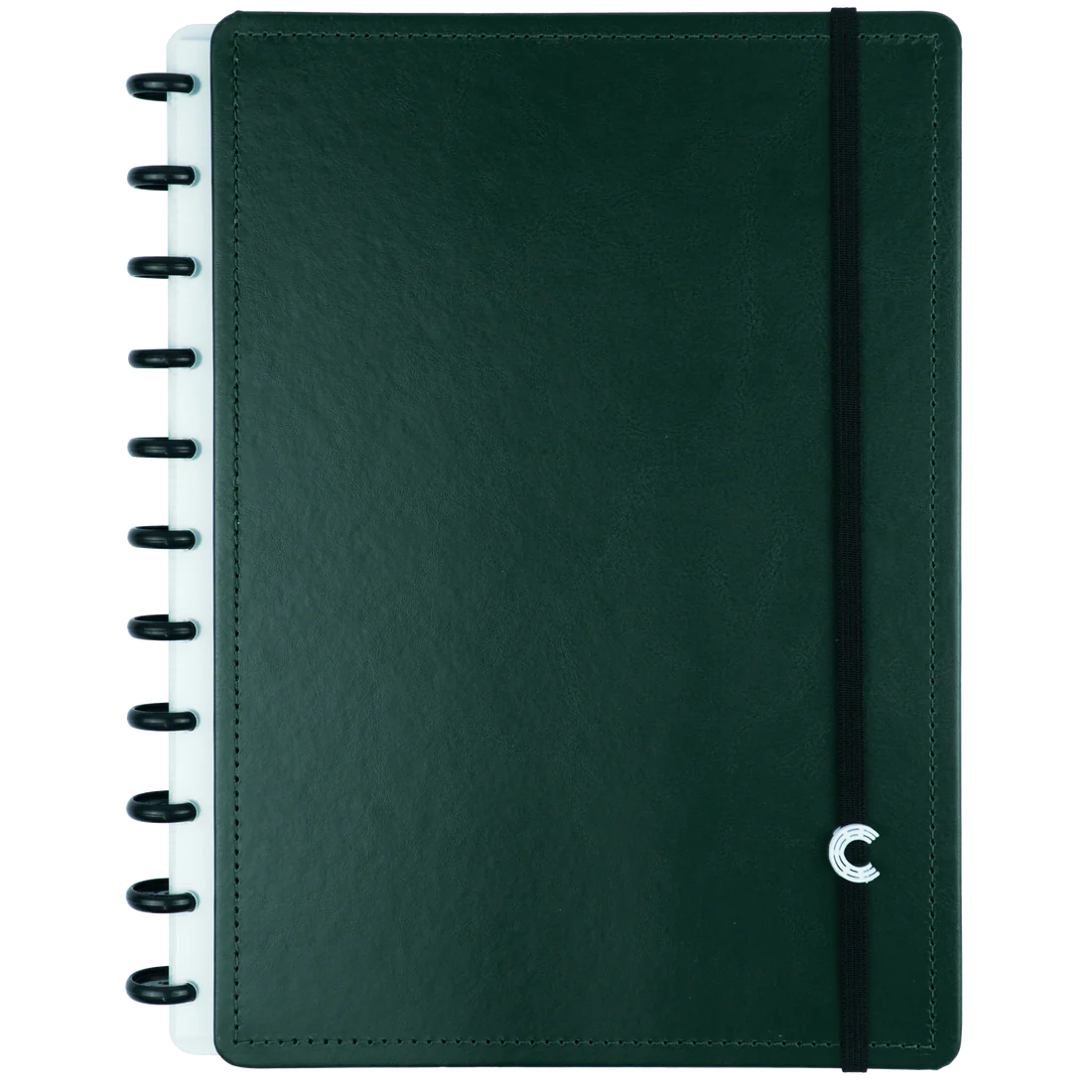 CADERNO_CASUAL_DARK_GREEN_GRANDE_02 CADERNO INTELIGENTE DARK GREEN GRANDE CLAPPER - Imagem 1