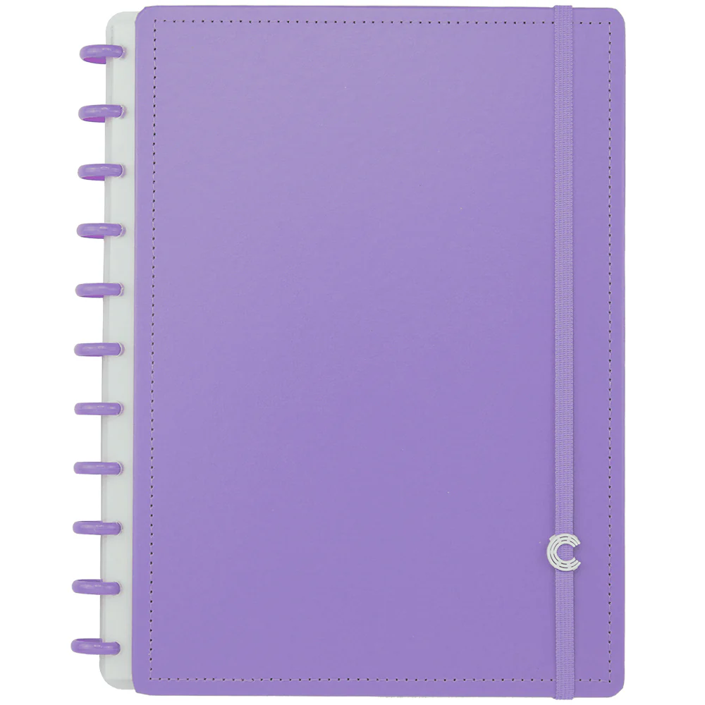 CADERNO INTELIGENTE ALL PURPLE GDE CLAPPER - Imagem 1