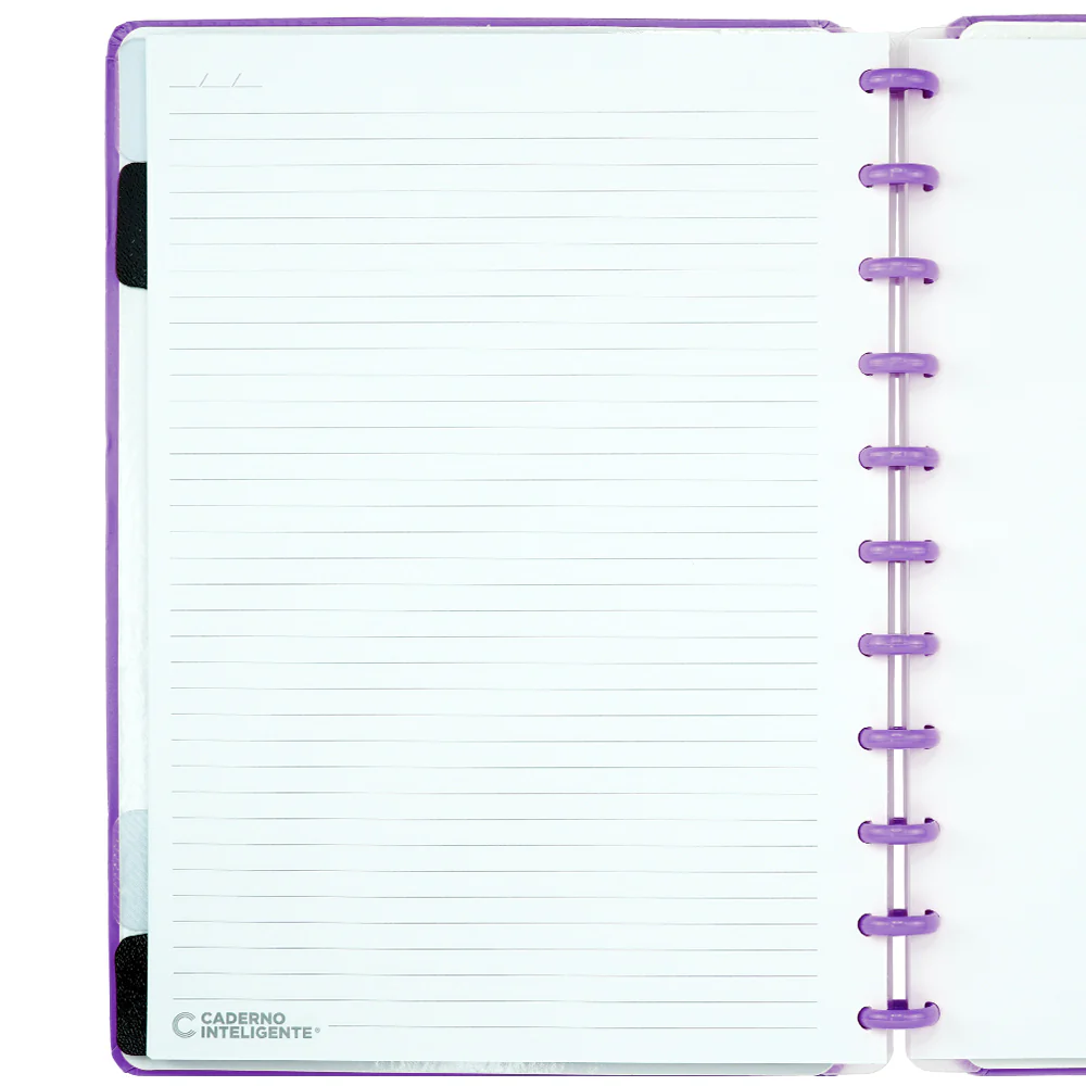 CADERNO INTELIGENTE ALL PURPLE GDE CLAPPER - Imagem 2