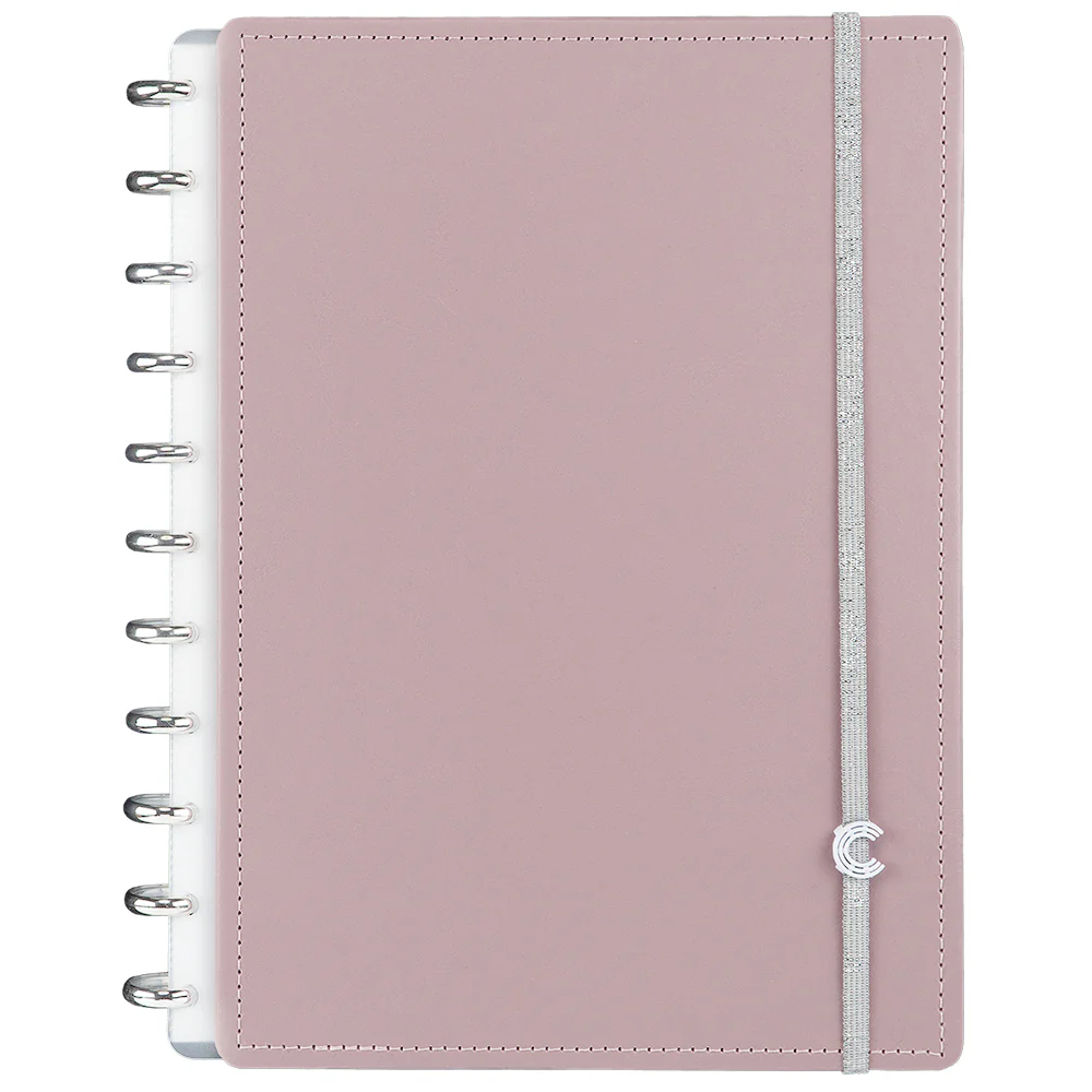 CADERNO_DELUXE_CHIC_NUDE_GRANDE_01 CADERNO INTELIGENTE CHIC NUDE GRANDE CLAPPER - Imagem 1