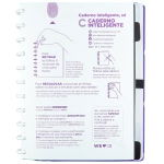 CADERNO INTELIGENTE LILAS POA MAYA GDE CLAPPER - Imagem 5