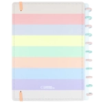 CADERNO INTELIGENTE ARCO IRIS PASTEL MEDIO CLAPPER - Imagem 3