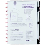 CADERNO INTELIGENTE BY GOCASE CLASSICAL ROSE BLACK CLAPPER - Imagem 3