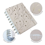 CADERNO INTELIGENTE MISS FLORAL BY GIULIA GRANDE CLAPPER - Imagem 5