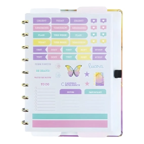 CADERNO INTELIGENTE CI BY LUARA AURORA MEDIO CLAPPER - Imagem 3