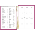 AGENDA EXECUTIVA 2026 NAPOLI FEM M5 176FLS TILIBRA - Imagem 2
