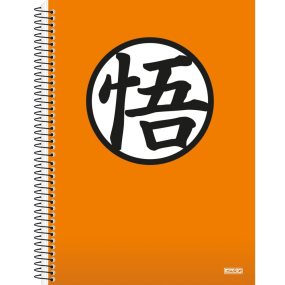 CADERNO 15X1 DRAGONBALL 240FLS SAO DOMINGOS