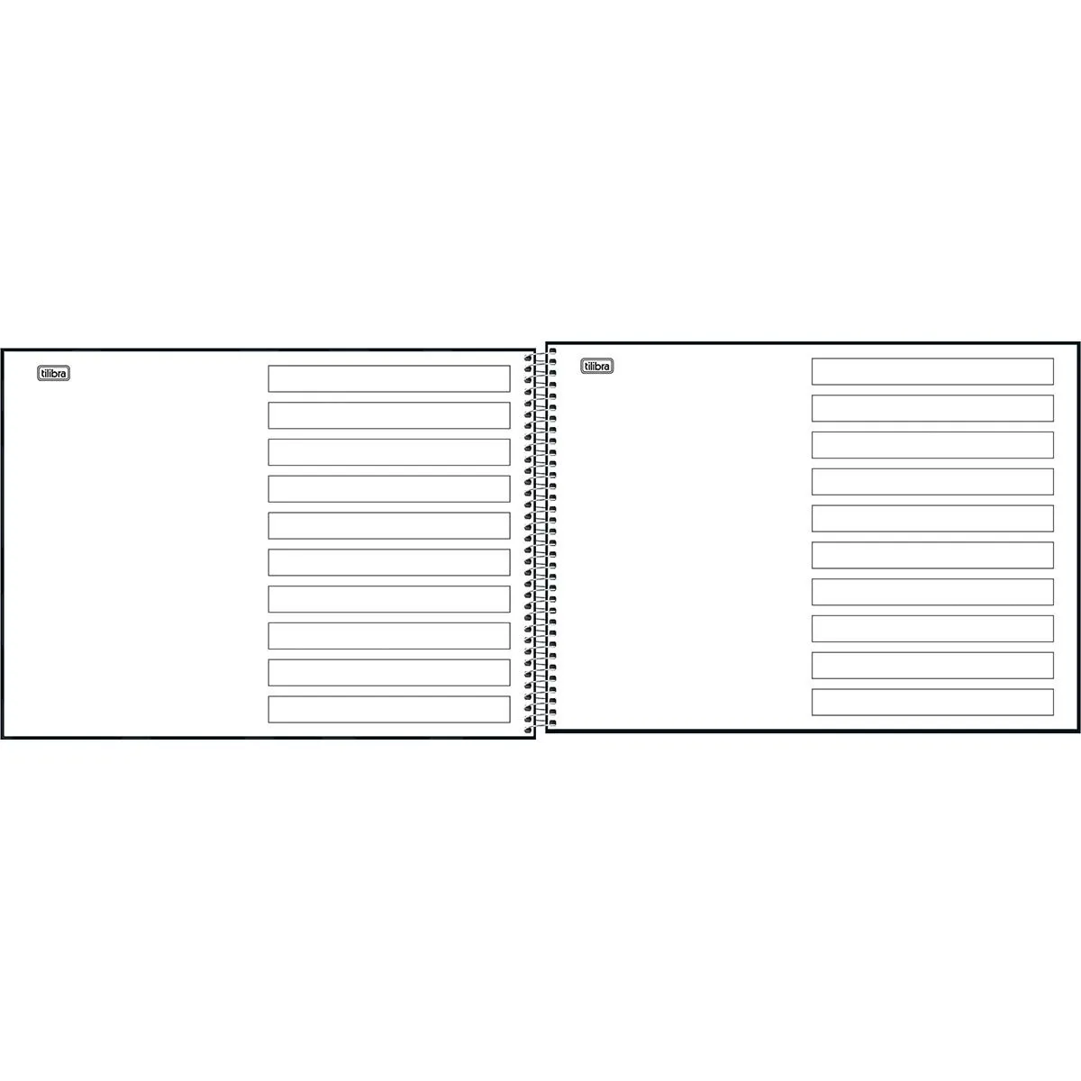 CADERNO MEIA PAUTA 40FLS NEURODIVERSIDADE TILIBRA - Imagem 2