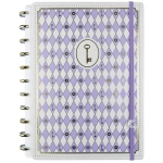 CADERNO INTELIGENTE ISA AKKARI PURPLE KEY GRANDE CLAPPER