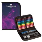 ESTOJO ESCOLAR NYLON COSMIC FABER CASTELL - Imagem 2
