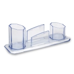 PORTA CANETAS TRIO CRISTAL MAXCRIL